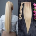 Svijetlo Plava │ Ravna │ 75cm │ Rep na čičak trakicu