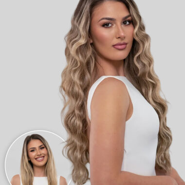 Glam waves "U" klipsa